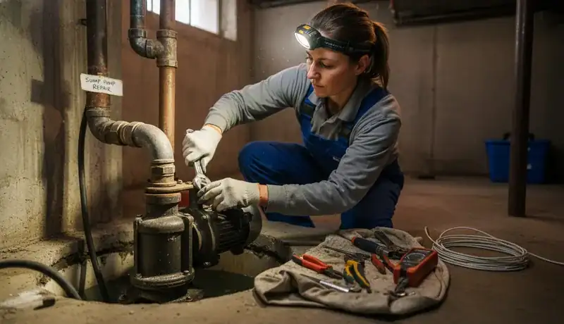 Sump Pump Repair services in Raleigh, 27607.