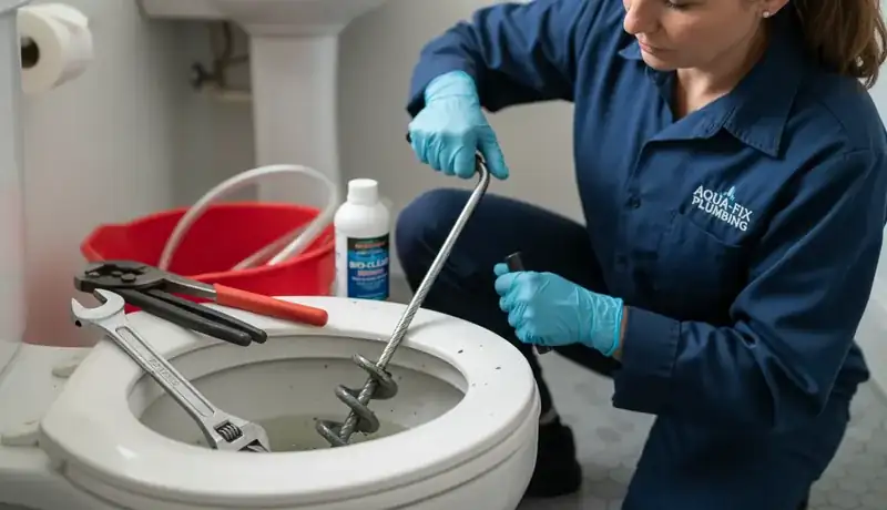 Clogged Toilet Repair services in Raleigh, 27608.