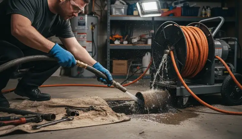 Hydro Jetting services in Raleigh, 27608.