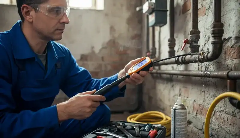 Gas Leak Detection services in Raleigh, 27609.