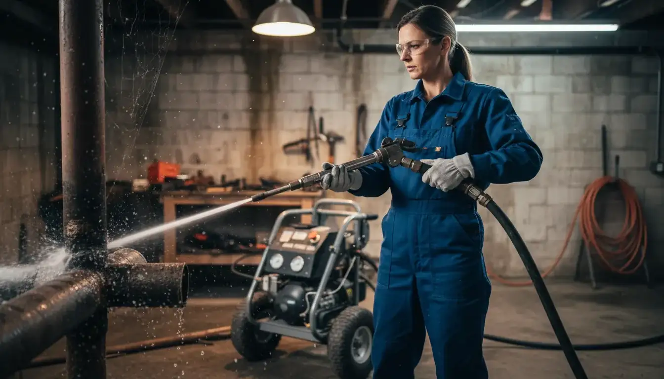 Hydro Jetting services in Raleigh, 27609.