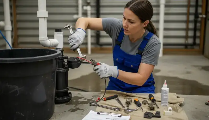 Sump Pump Repair services in Raleigh, 27610.