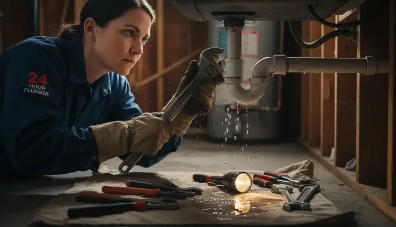 24 Hour Plumber services in Raleigh, 27611.