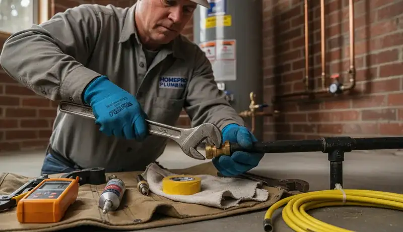 Gas Line Repair services in Raleigh, 27611.
