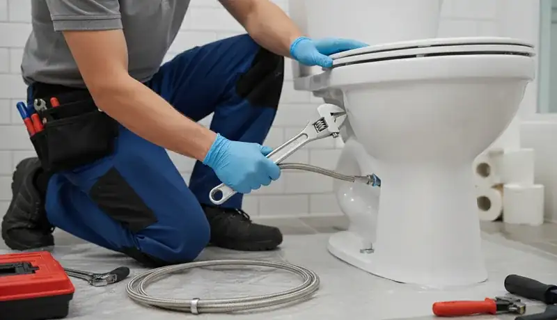 Toilet Installation services in Raleigh, 27611.