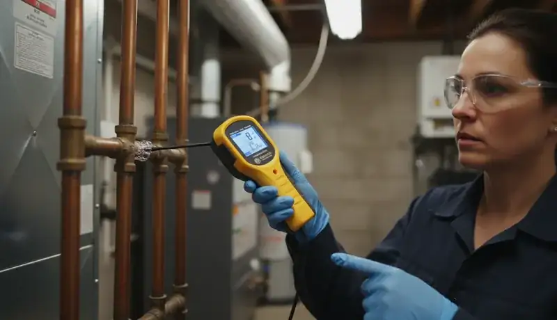 Gas Leak Detection services in Raleigh, 27612.