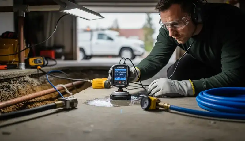 Leak Detection services in Raleigh, 27612.