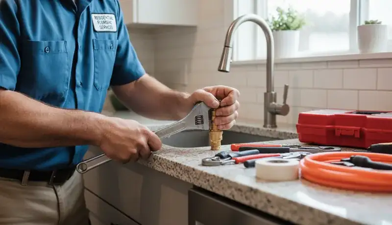 Residential Plumbing services in Raleigh, 27612.