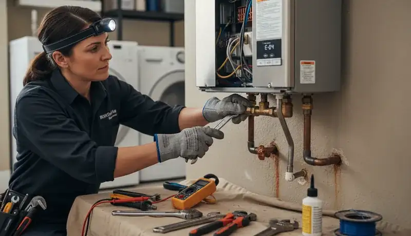 Tankless Water Heater Repair services in Raleigh, 27612.
