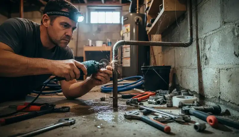 Water Leak Repair services in Raleigh, 27612.