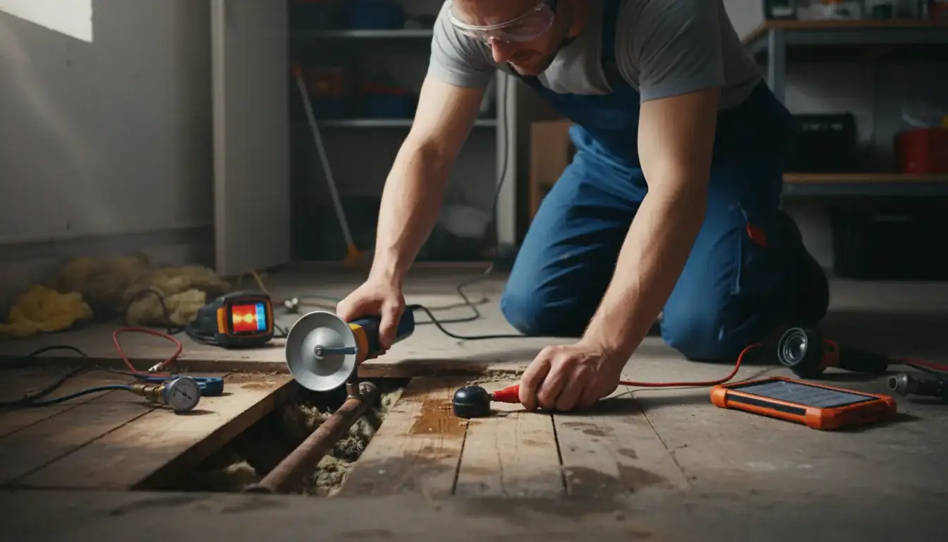 Leak Detection services in Raleigh, 27613.