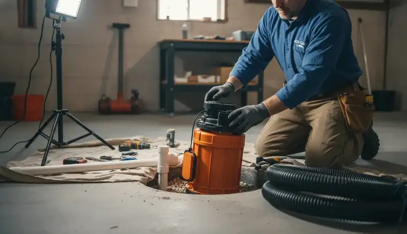 Sump Pump Installation services in Raleigh, 27613.