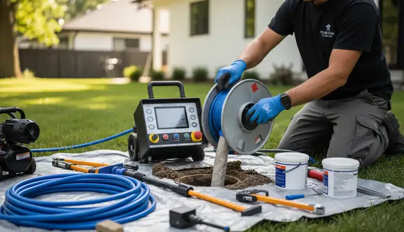 Trenchless Pipe Lining services in Raleigh, 27613.