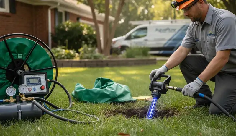 Trenchless Sewer Repair services in Raleigh, 27613.