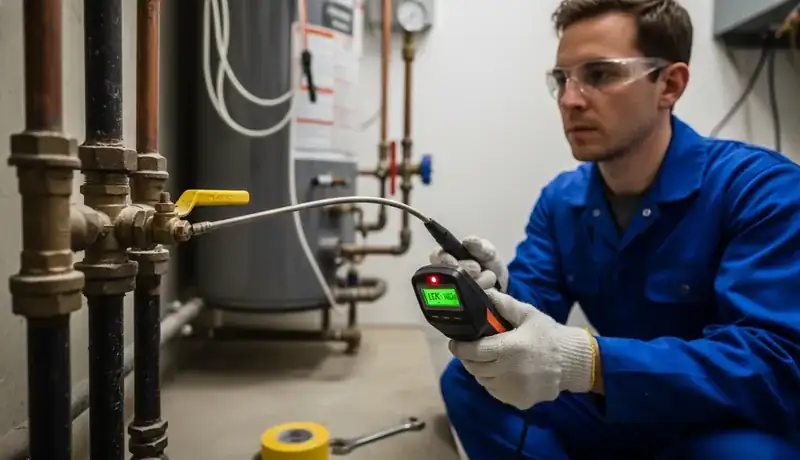 Gas Leak Detection services in Raleigh, 27614.