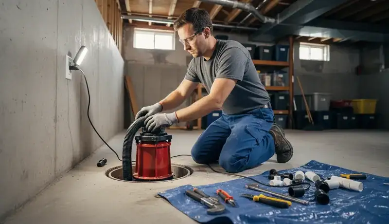 Sump Pump Installation services in Raleigh, 27614.