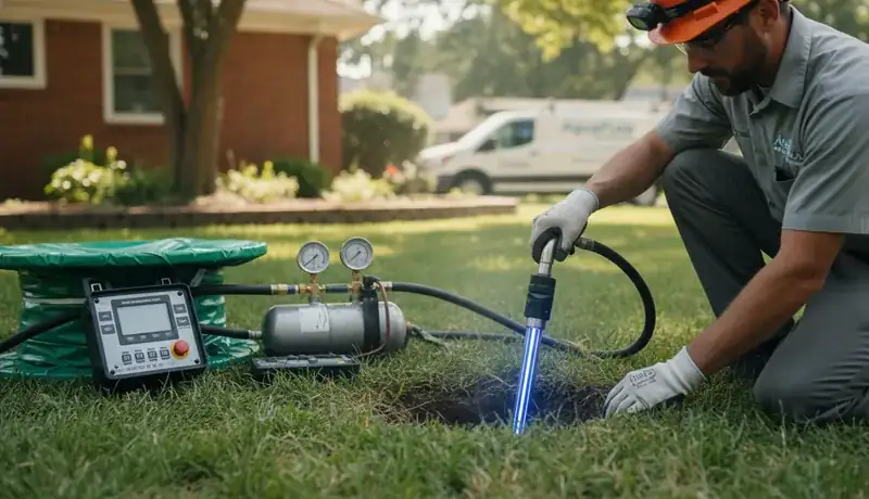 Trenchless Sewer Repair services in Raleigh, 27614.