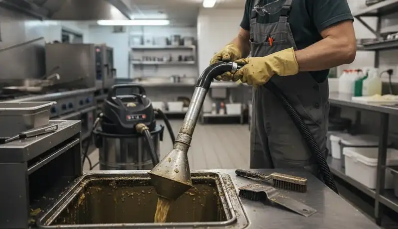 Grease Trap Cleaning services in Raleigh, 27615.