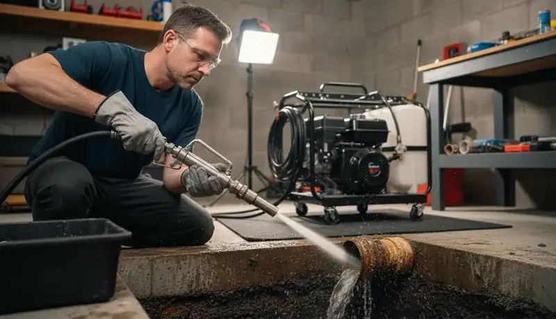 Hydro Jetting services in Raleigh, 27615.