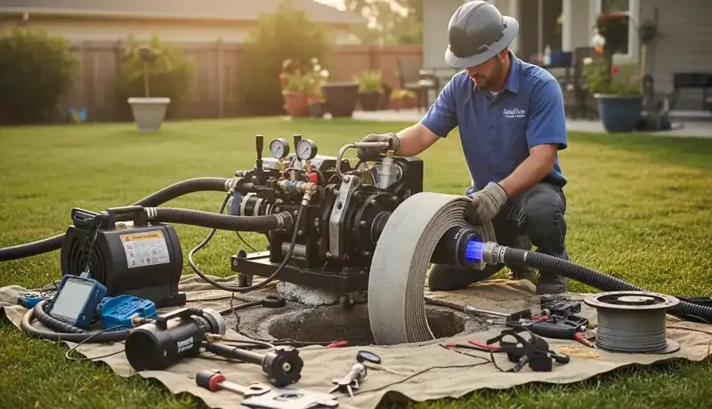 Trenchless Sewer Repair services in Raleigh, 27615.