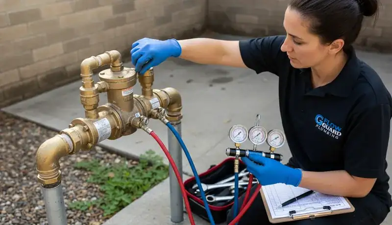 Backflow Testing services in Raleigh, 27616.