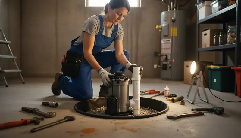 Sump Pump Installation services in Raleigh, 27616.