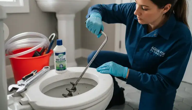 Clogged Toilet Repair services in Raleigh, 27617.