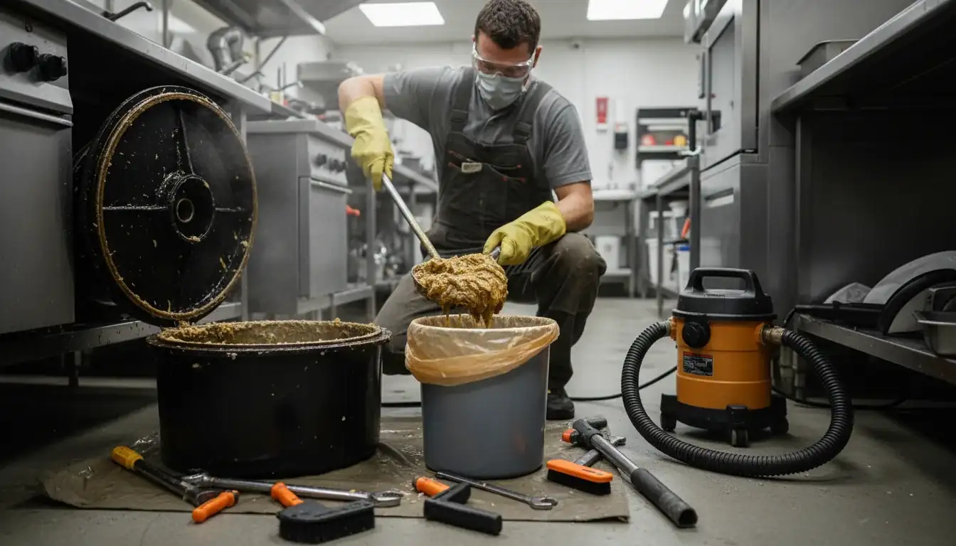 Grease Trap Cleaning services in Raleigh, 27617.