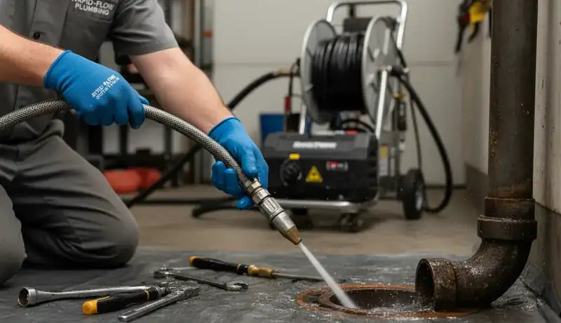 Hydro Jetting services in Raleigh, 27617.