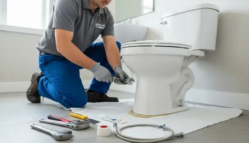 Toilet Installation services in Raleigh, 27617.