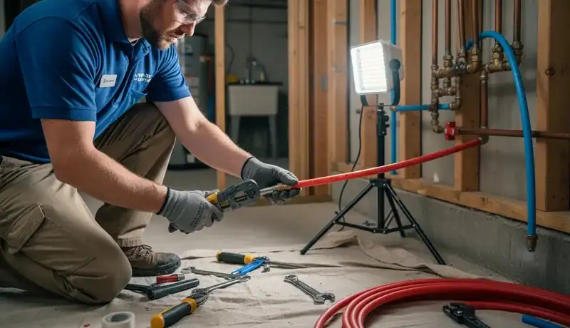 Water Line Installation services in Raleigh, 27617.