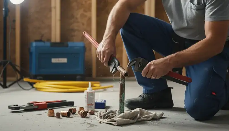 Burst Pipe Repair services in Raleigh, 27619.