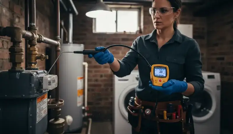 Gas Leak Detection services in Raleigh, 27619.