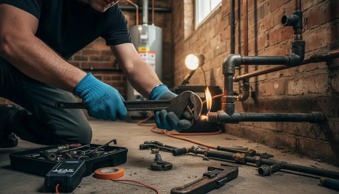 Gas Line Repair services in Raleigh, 27620.