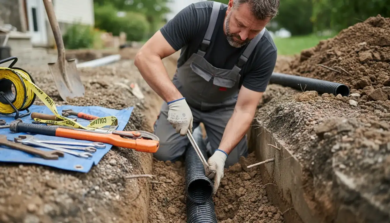 Sewer Line Repair services in Raleigh, 27620.