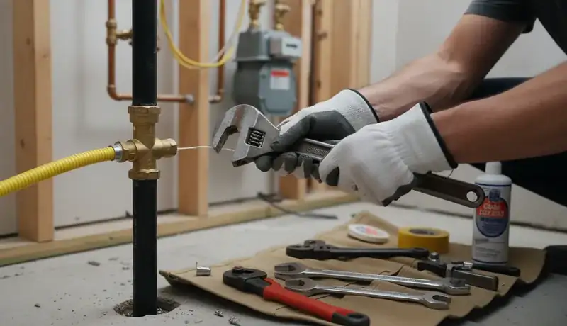 Gas Line Installation services in Raleigh, 27622.