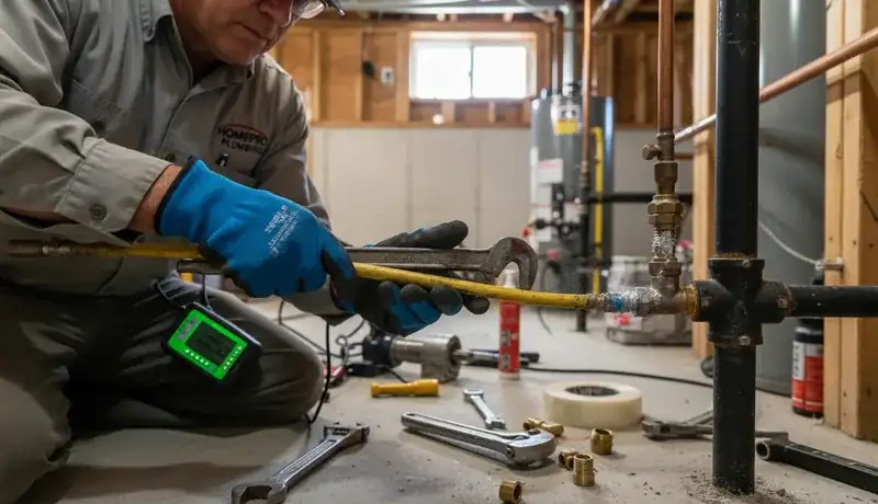 Gas Line Repair services in Raleigh, 27622.