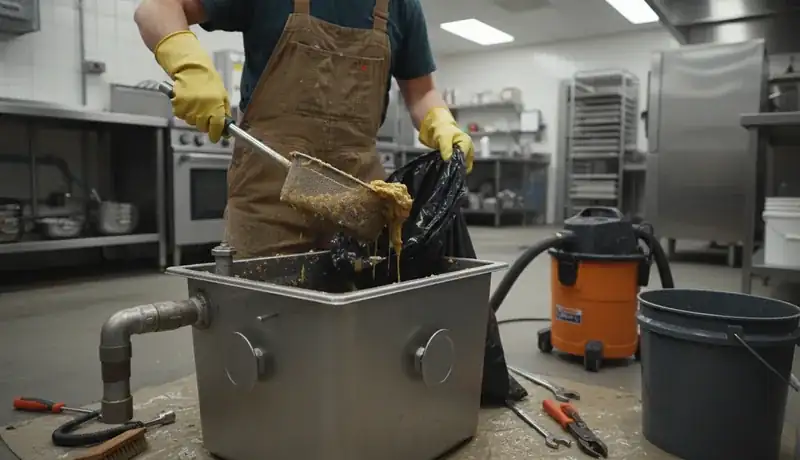 Grease Trap Cleaning services in Raleigh, 27622.