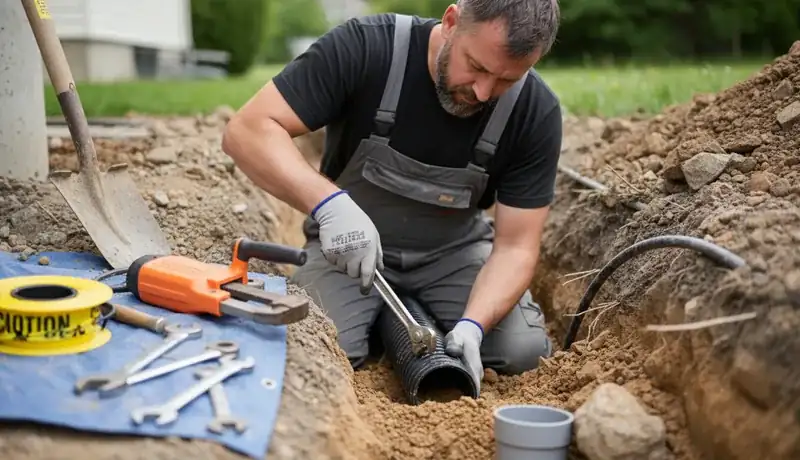 Sewer Line Repair services in Raleigh, 27622.