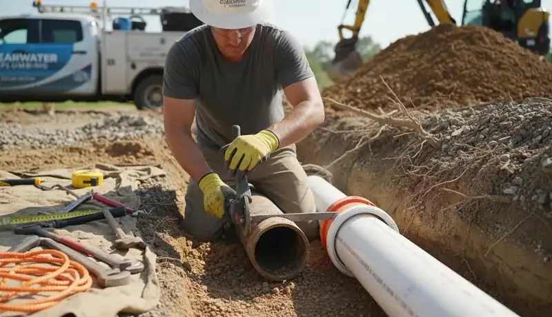 Sewer Line Replacement services in Raleigh, 27622.