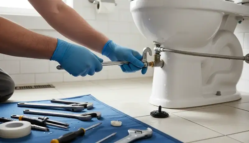 Toilet Repair services in Raleigh, 27622.