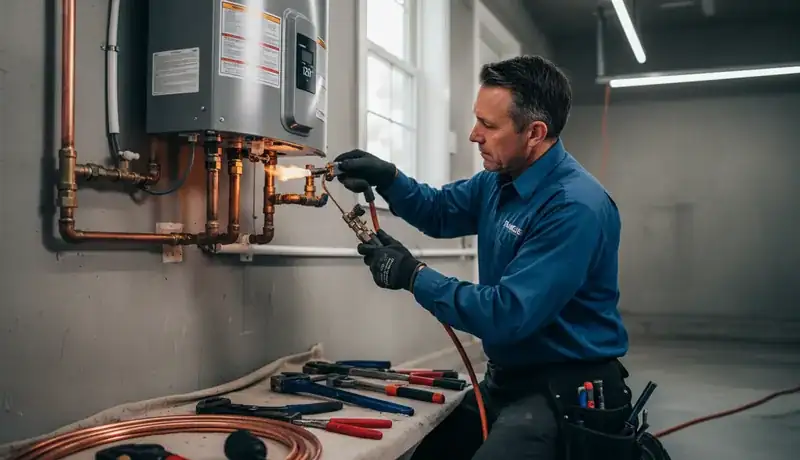 Water Heater Installation services in Raleigh, 27622.