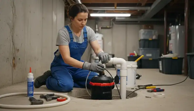 Sump Pump Installation services in Raleigh, 27623.