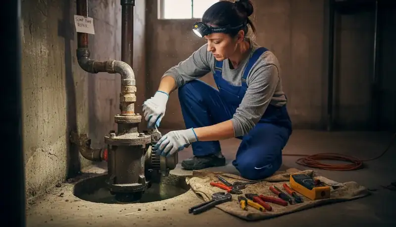 Sump Pump Repair services in Raleigh, 27623.