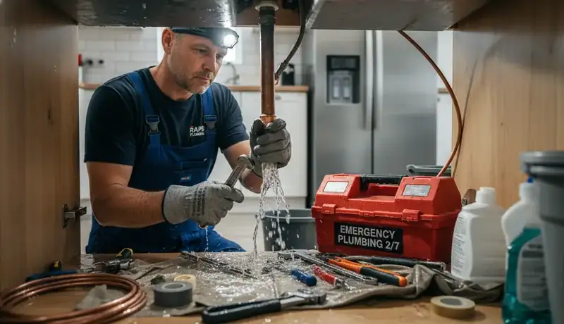 Emergency Plumbing services in Raleigh, 27624.