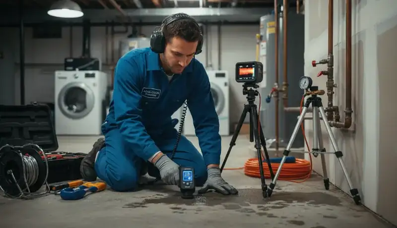 Leak Detection services in Raleigh, 27624.