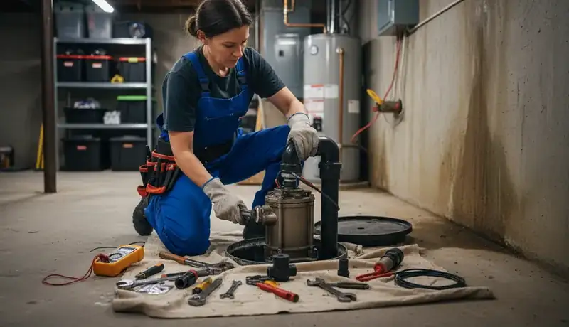 Sump Pump Repair services in Raleigh, 27624.