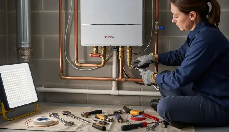 Tankless Water Heater Installation services in Raleigh, 27624.