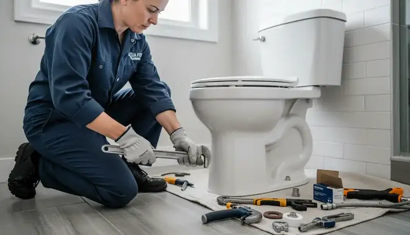 Toilet Installation services in Raleigh, 27624.