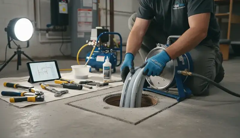 Trenchless Pipe Lining services in Raleigh, 27624.